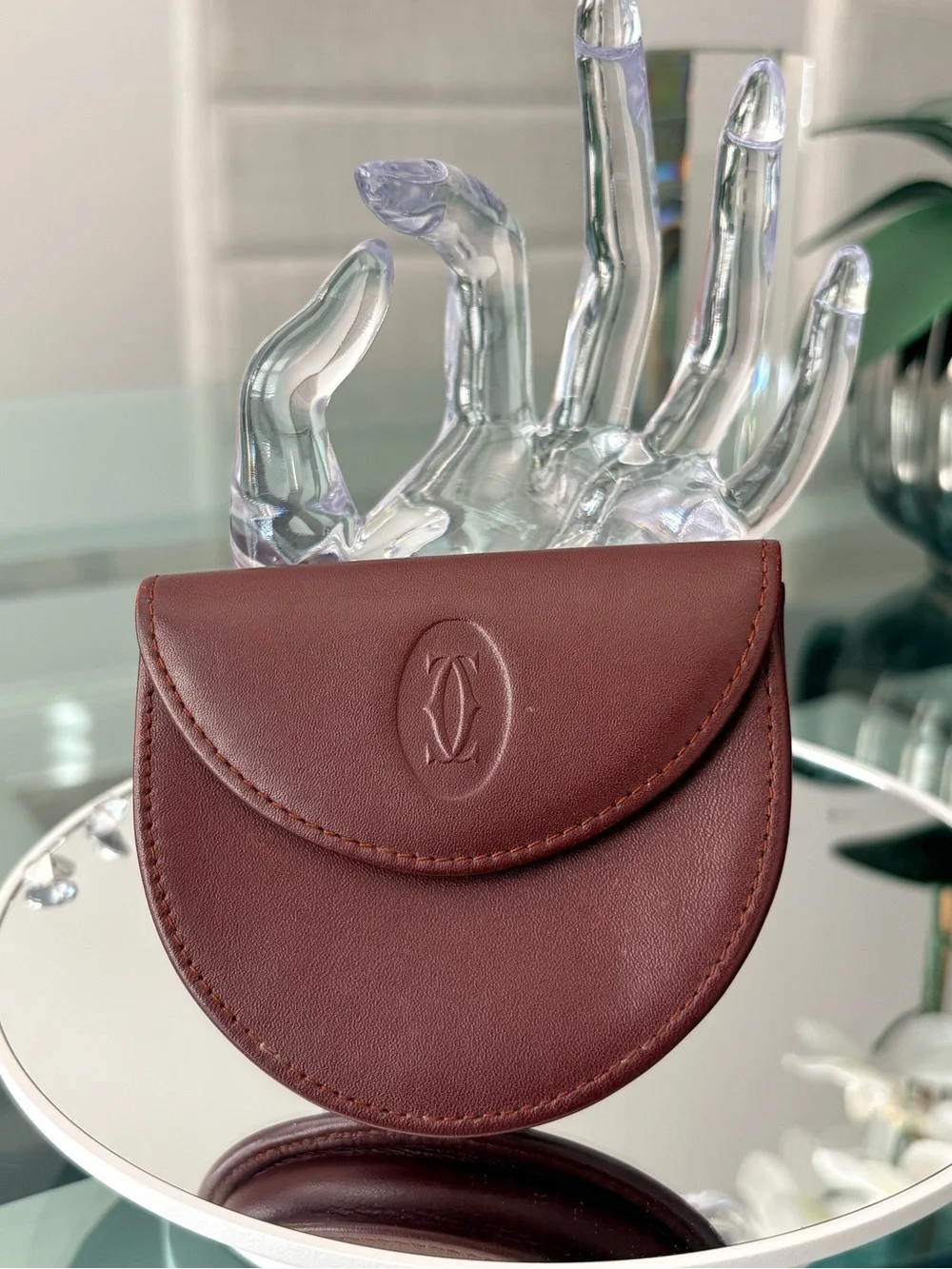 Cartier Half-Moon Coin Pouch